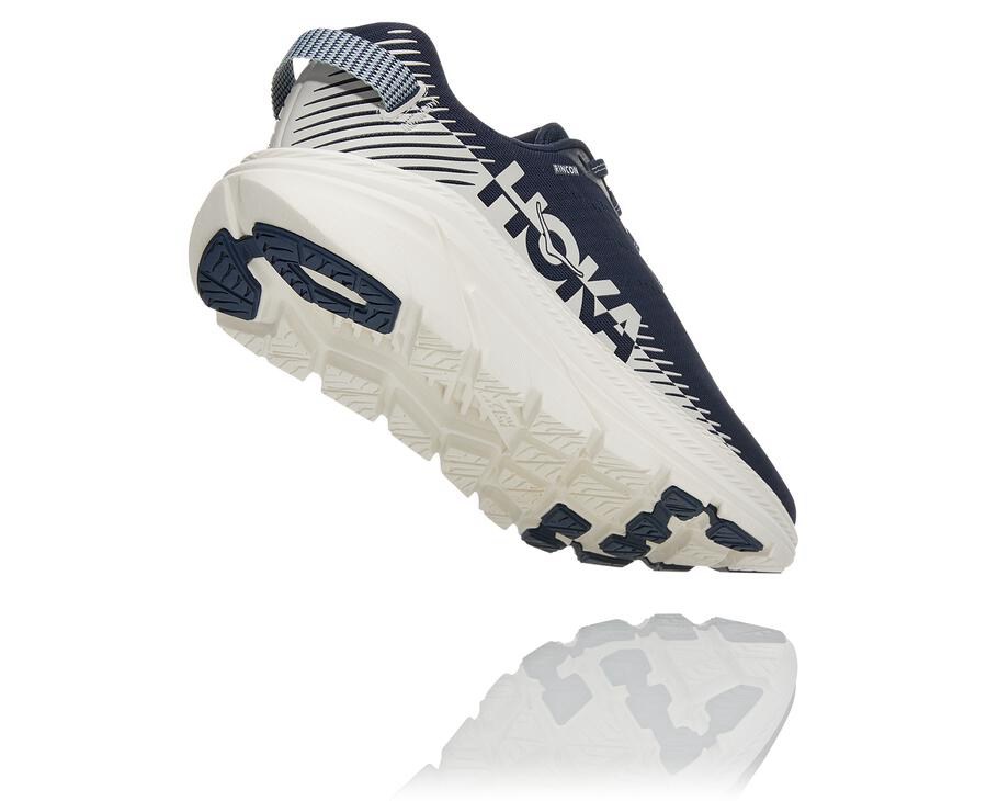 Tenis Hoka One One Hombre Azul Marino/Blancos - Rincon 2 - RMSB26954